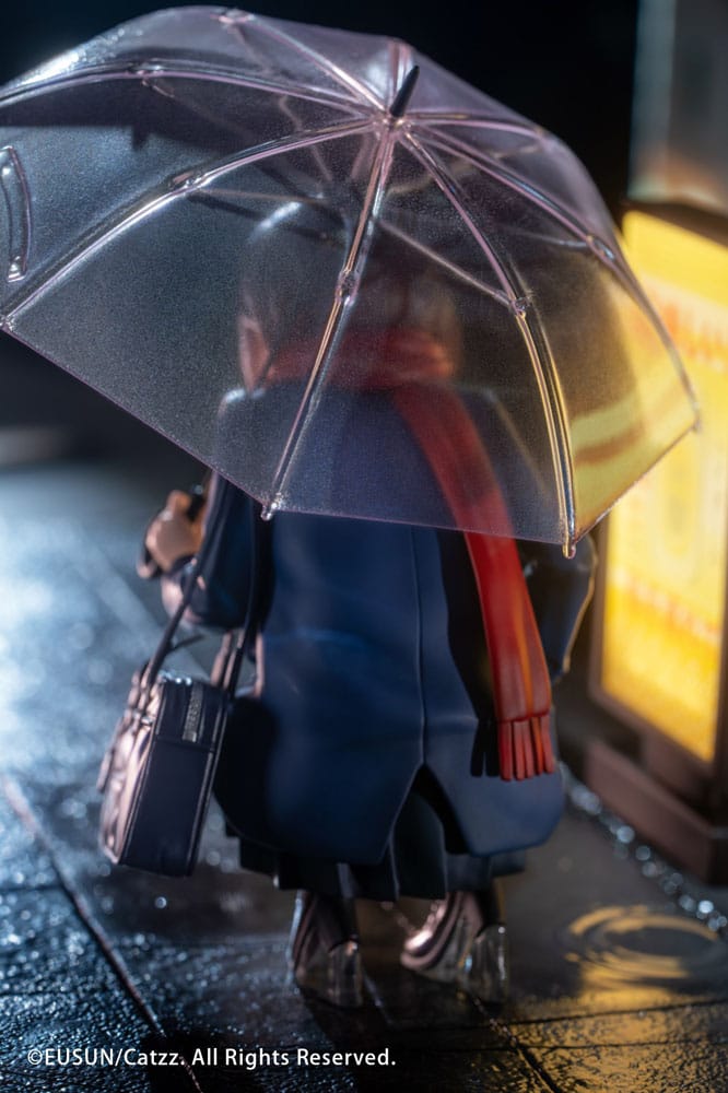 Original Character Statue 1/7 Rainy Day - Meeting Illustrated by Catzz 16 cm