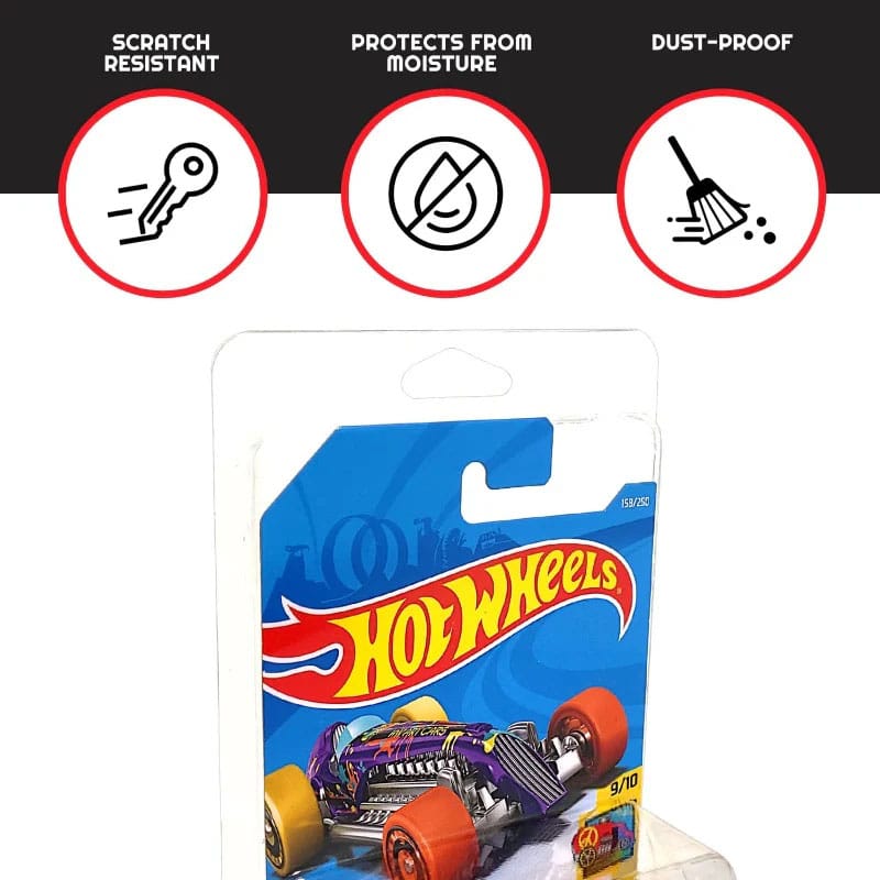 Hot Wheels Blisters 36-Pack for Long Card Mainline
