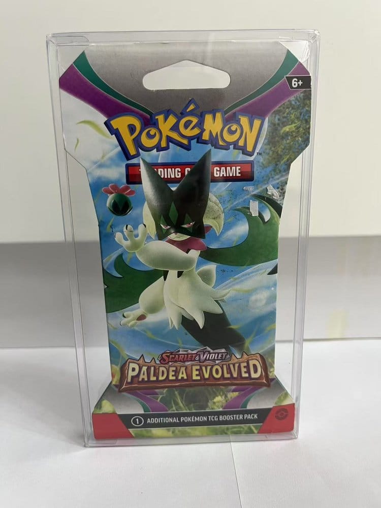 Evoretro PET Protectors for Pokémon TCG Booster Pack 0 mm (10-Pack)