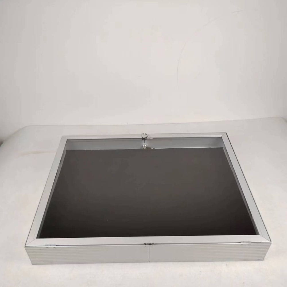 Evoretro Aluminum Display Case Silver