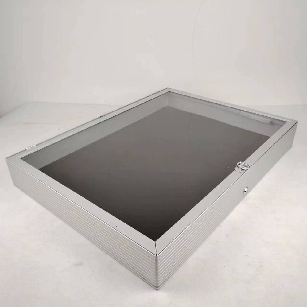 Evoretro Aluminum Display Case Silver