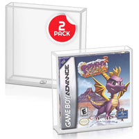 Acrylic Case 2-Pack for Gameboy/Gameboy Advance Games