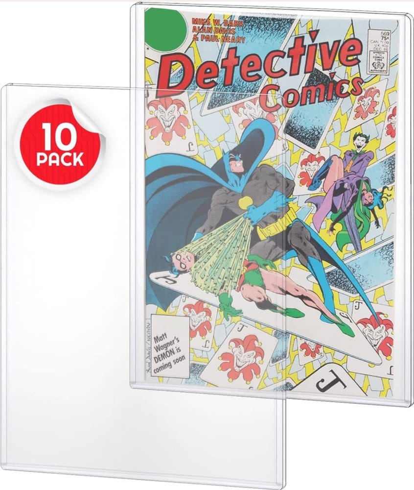 Evoretro Comics Topload Holder 10-Pack Silver