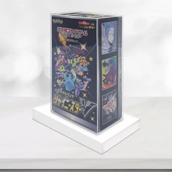Evoretro PET Protectors 5-Pack for Pokémon Japanese Booster Box Small