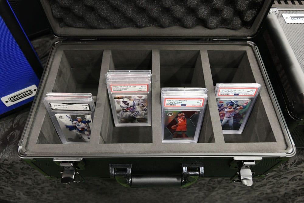 Evoretro Trading Card Suitcase Black XL