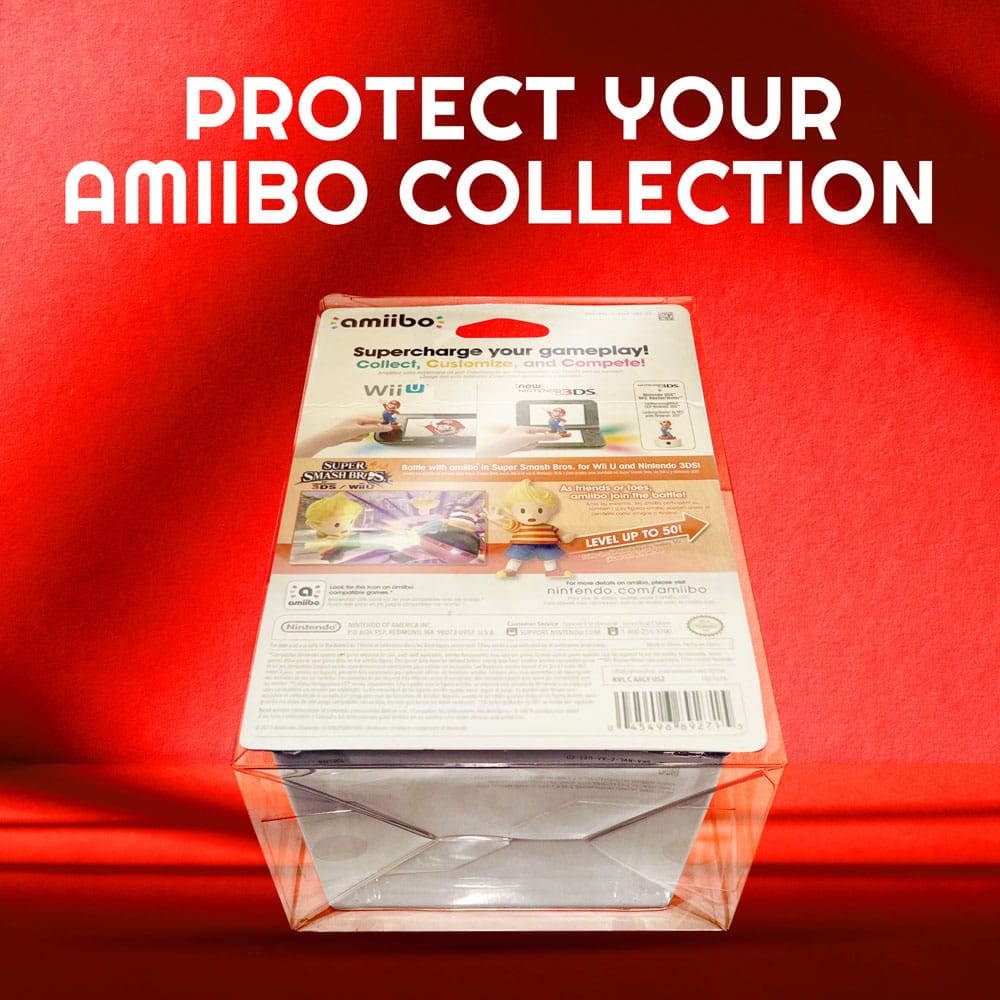 PET Protectors 10-Pack for Amiibo Figures