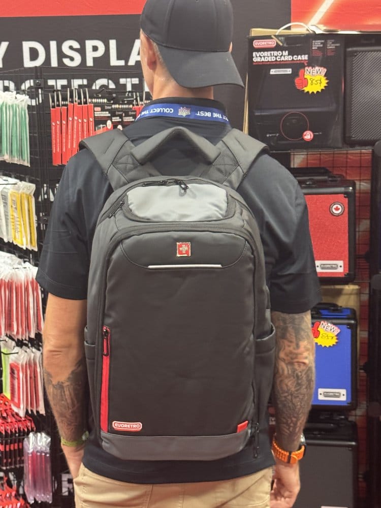 Evoretro Travel Backpack and Mini-Carrying Case Bundle Kit Black