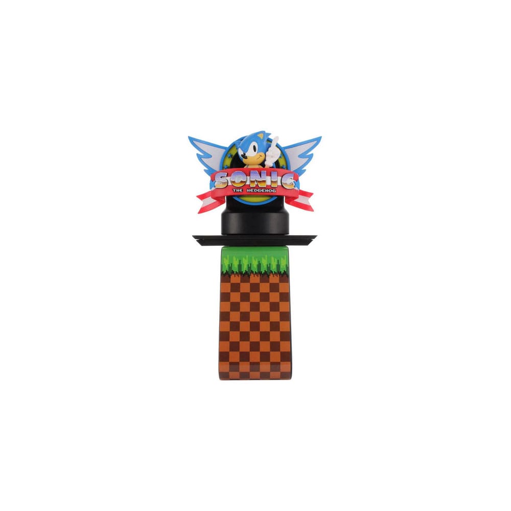 Sonic The Hedgehog Cably Guys Ikons Light-Up Charging Stand Logo 20 cm