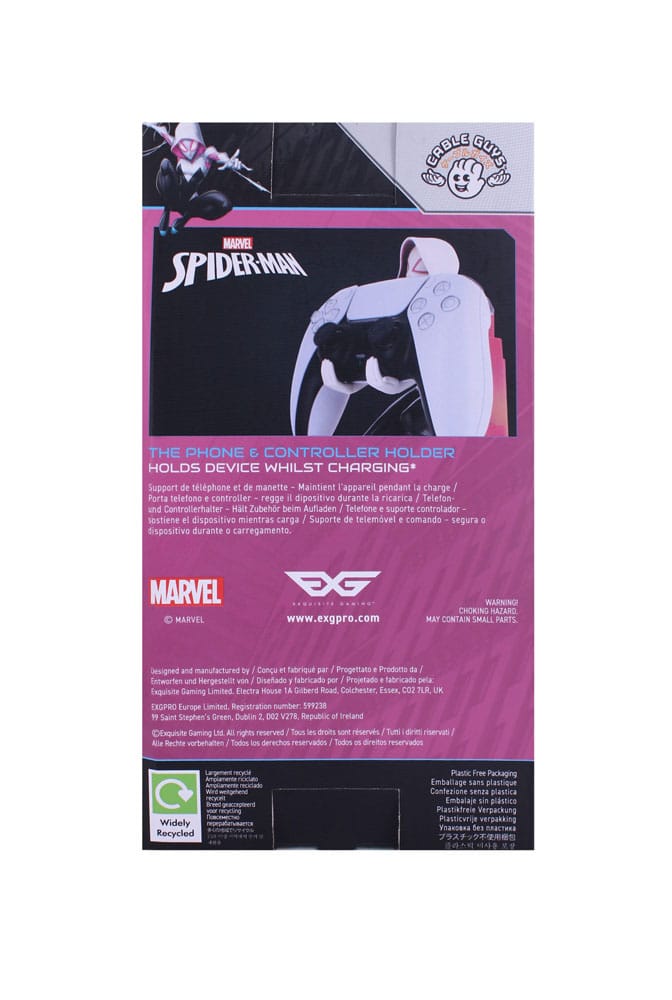 Marvel Cable Guys Charging Stand Spider-Gwen 20 cm