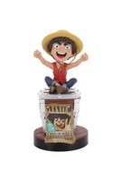 One Piece Cable Guys Charging Stand Luffy Wanted Poster 21 cm