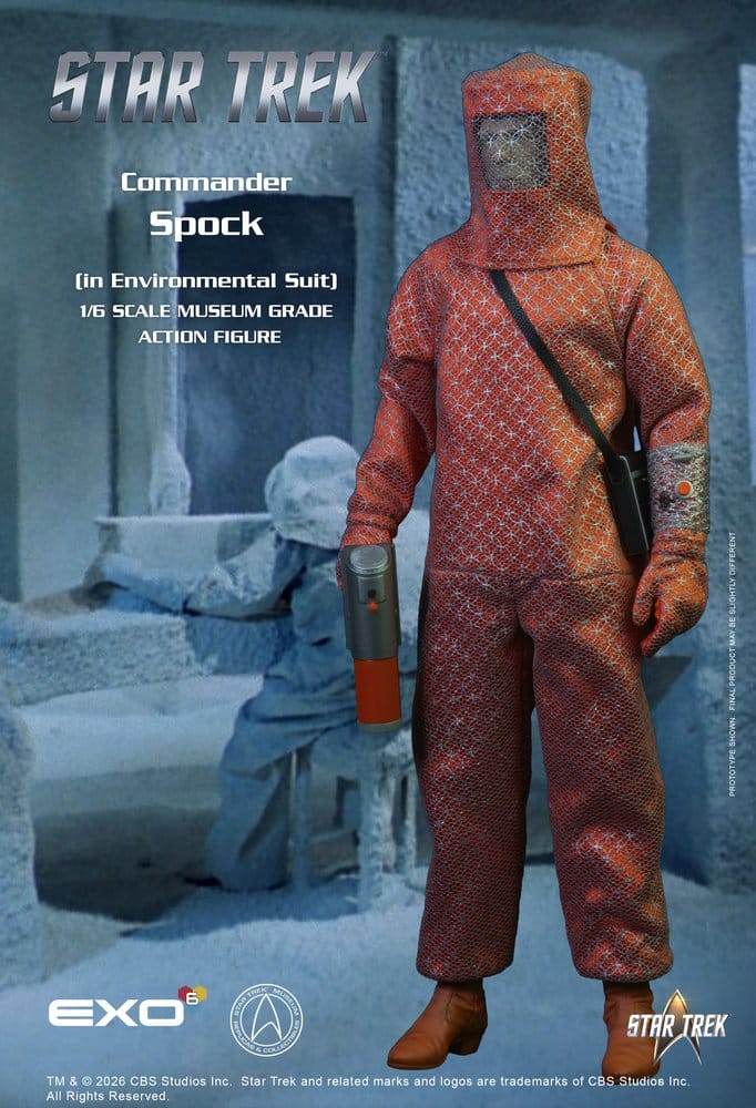 Star Trek: The Original Series Action Figure 1/6 Spock (in Environmental Suit) 30 cm