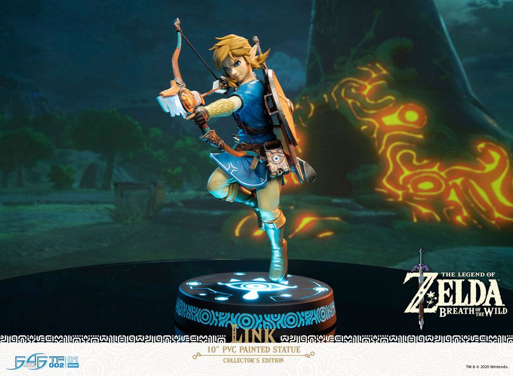 The Legend of Zelda Breath of the Wild PVC Statue Link Collector's Edition 25 cm