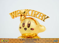 Kirby DieCast Statue We Love Kirby Gold Edition 10 cm