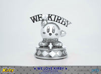 Kirby DieCast Statue We Love Kirby Silver Edition 10 cm