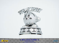 Kirby DieCast Statue We Love Kirby Silver Edition 10 cm