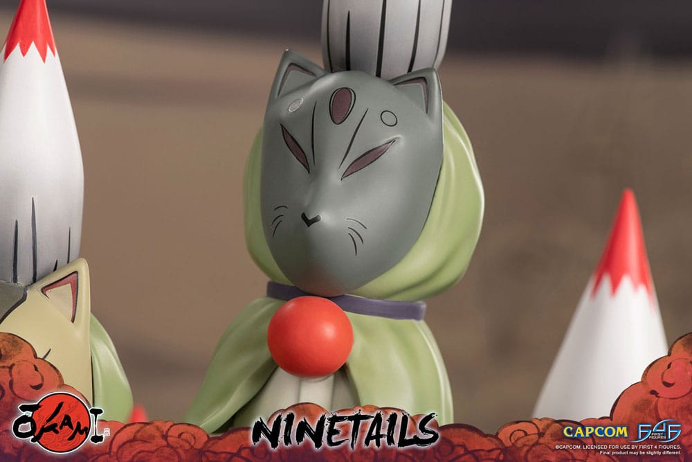 Okami Statue Ninetails 51 cm