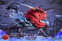 Okami Statue Oki (Wolf Form) 35 cm