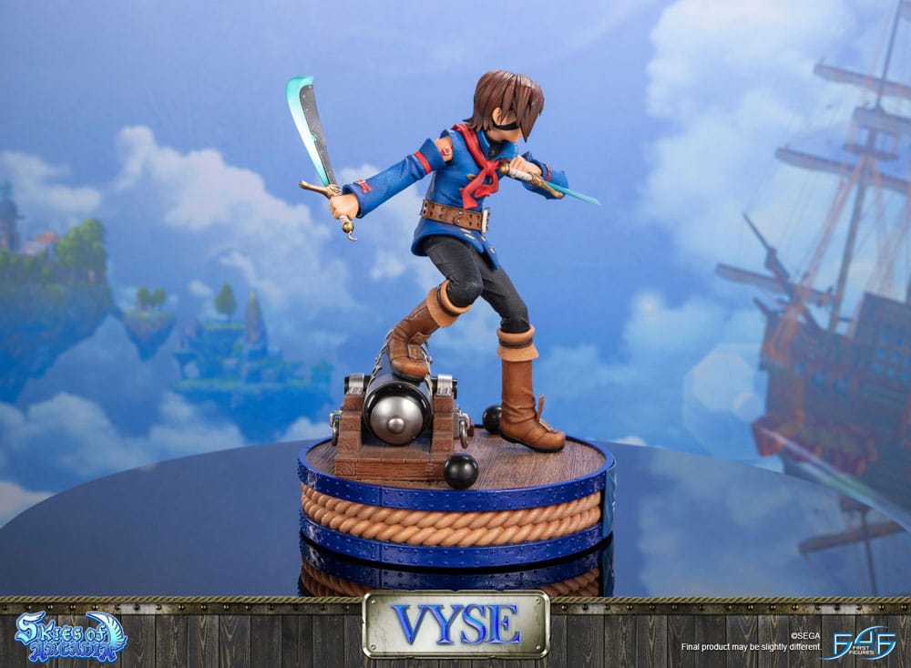 Skies of Arcadia Statue Vyse Standard Edition 31 cm
