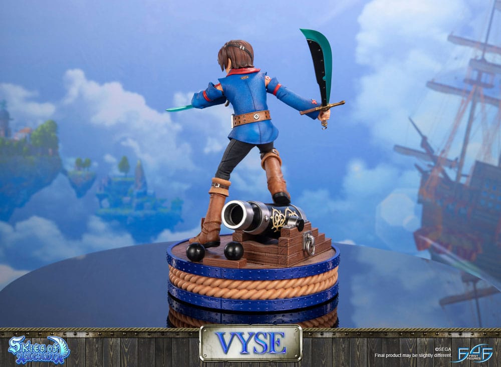 Skies of Arcadia Statue Vyse Standard Edition 31 cm