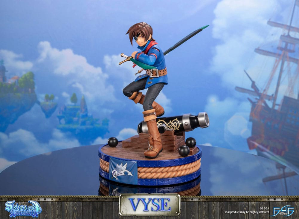 Skies of Arcadia Statue Vyse Standard Edition 31 cm