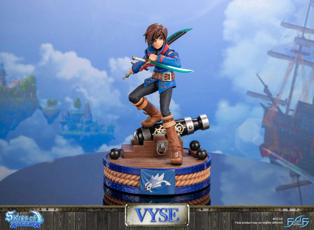 Skies of Arcadia Statue Vyse Standard Edition 31 cm