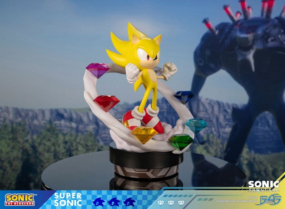 Sonic The Hedgehog Sonic Frontiers Resin Statue Super Sonic 45 cm