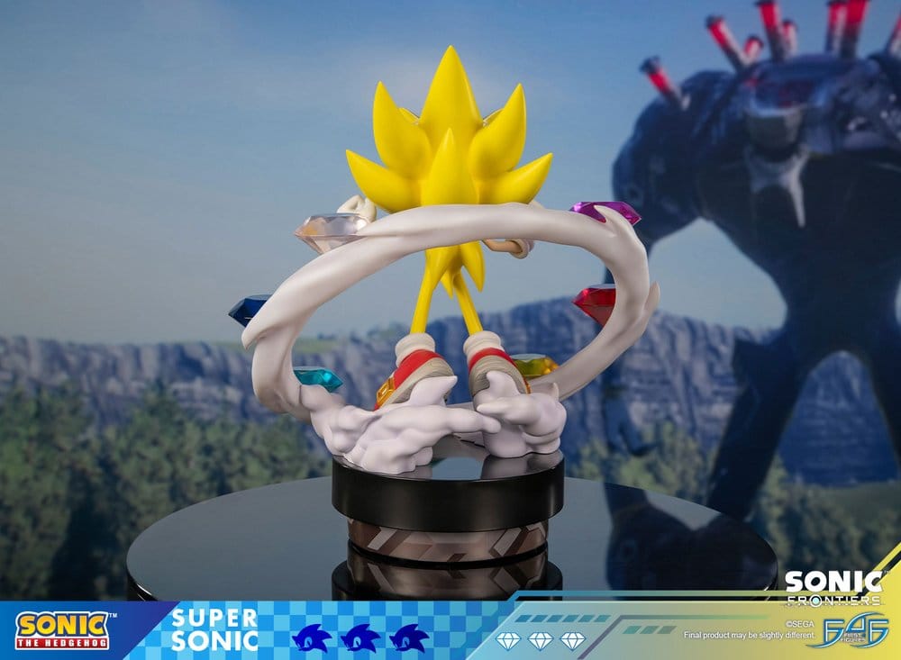 Sonic The Hedgehog Sonic Frontiers Resin Statue Super Sonic 45 cm