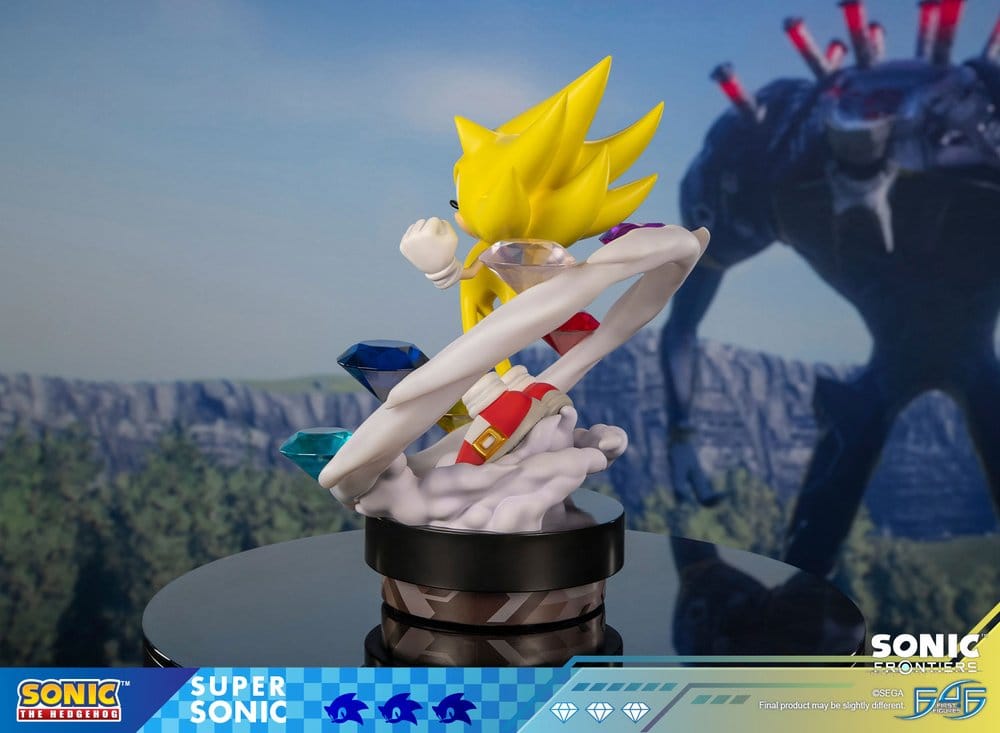 Sonic The Hedgehog Sonic Frontiers Resin Statue Super Sonic 45 cm