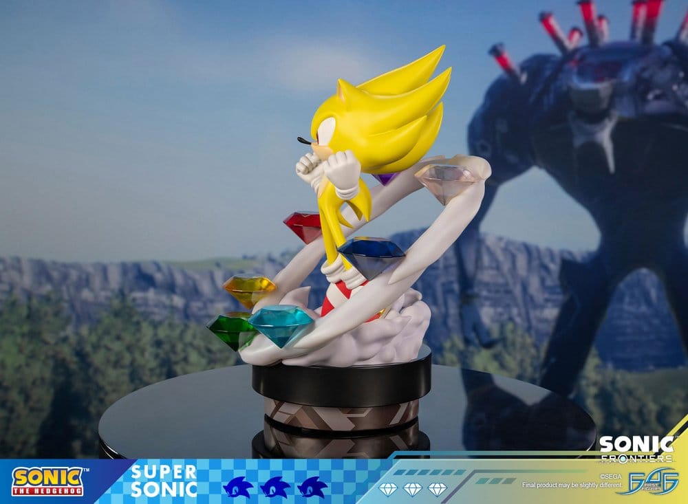 Sonic The Hedgehog Sonic Frontiers Resin Statue Super Sonic 45 cm