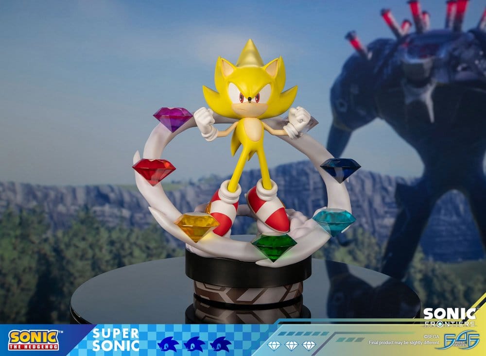 Sonic The Hedgehog Sonic Frontiers Resin Statue Super Sonic 45 cm