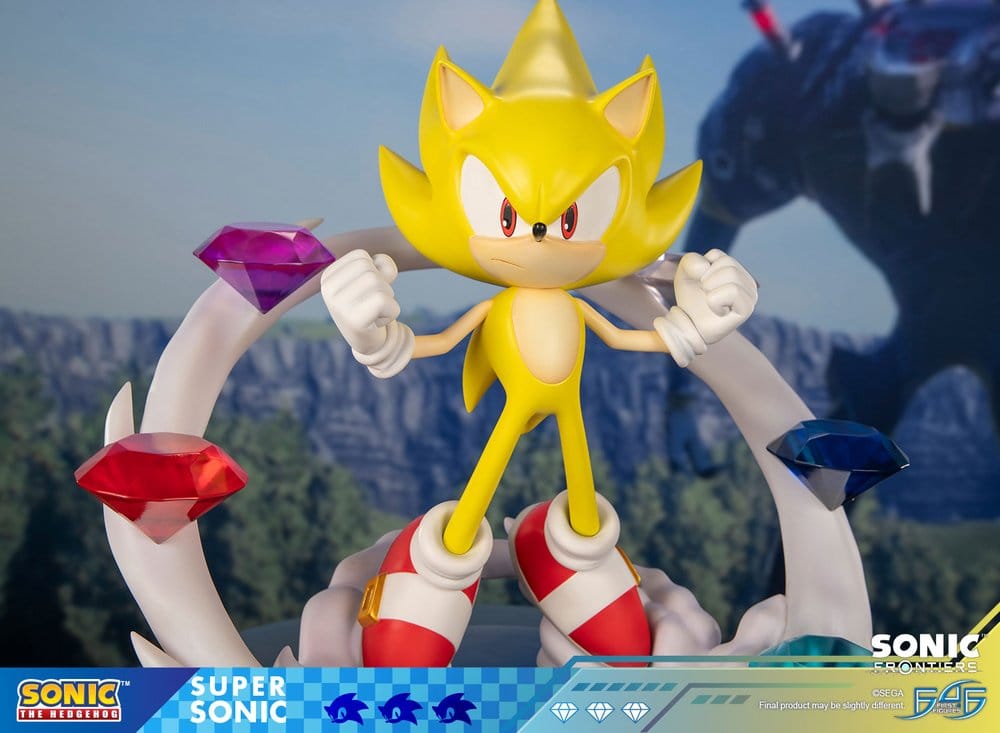 Sonic The Hedgehog Sonic Frontiers Resin Statue Super Sonic 45 cm