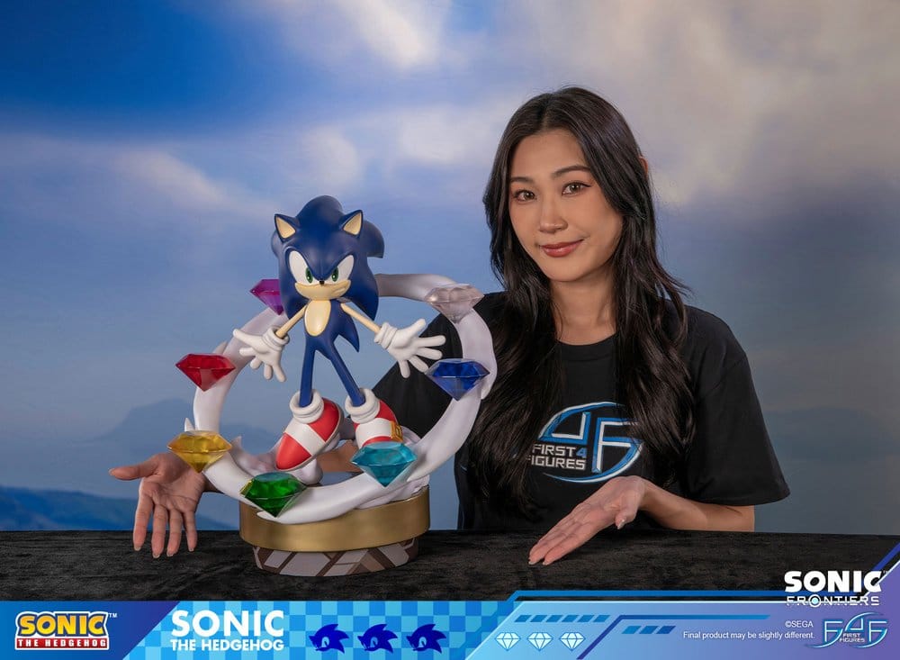 Sonic The Hedgehog Sonic Frontiers Resin Statue Sonic 42 cm