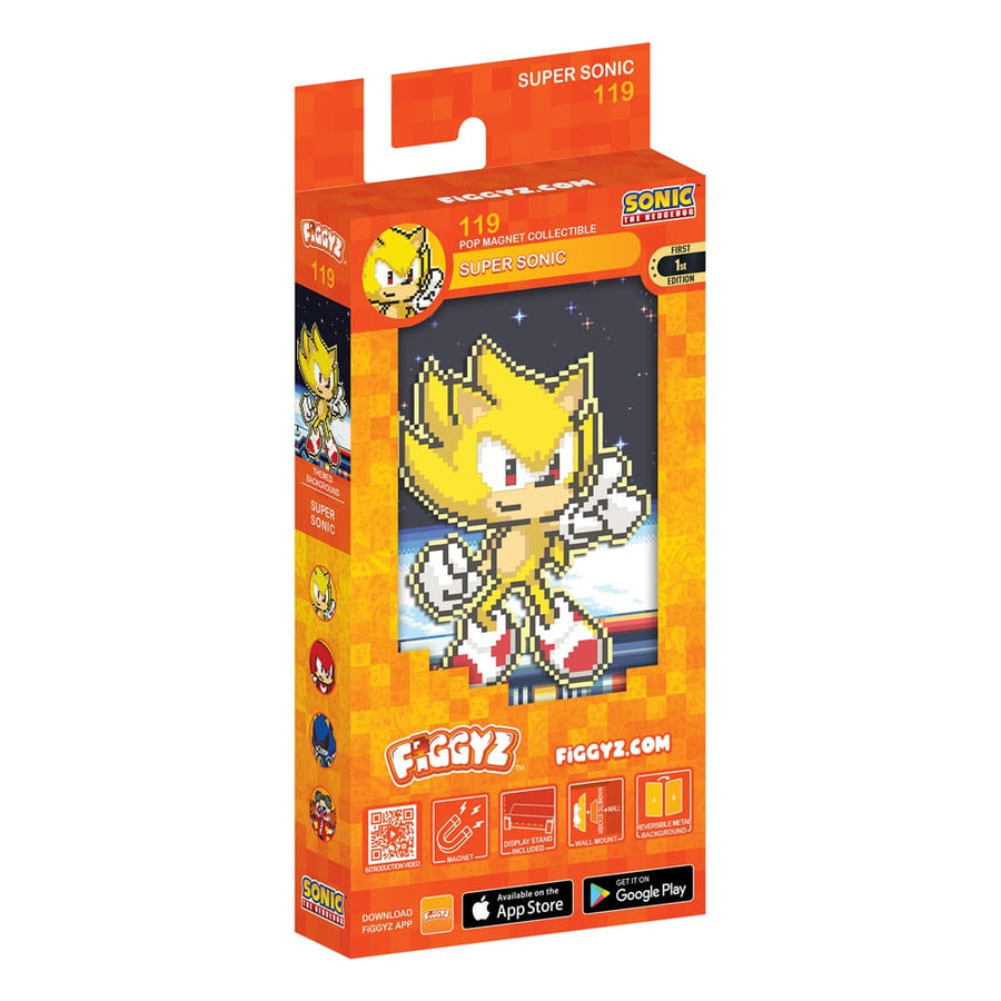 Sonic the Hedgehog (Modern) FiGGYZ Magnet Collectible Super Sonic 11 cm