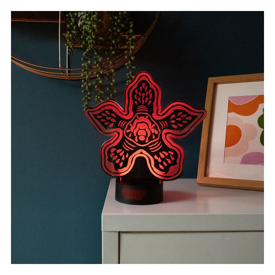 Stranger Things Laser Etched Light Demogorgan