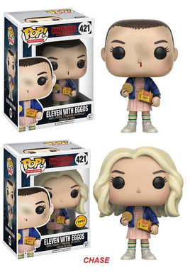 Stranger Things POP! TV Vinyl Figures Eleven With Eggos 9 cm Assortment (6)