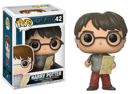 Harry Potter POP! Movies Vinyl Figure Harry Potter with Marauders Map 9 cm