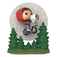 E.T. the Extra-Terrestrial POP! Moment Vinyl Figure Elliot and ET Flying (GITD) 9 cm