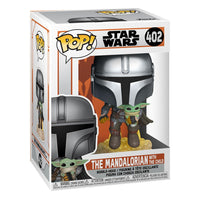 Star Wars The Mandalorian POP! TV Vinyl Figure Mando Flying w/ Jet Pack 9 cm