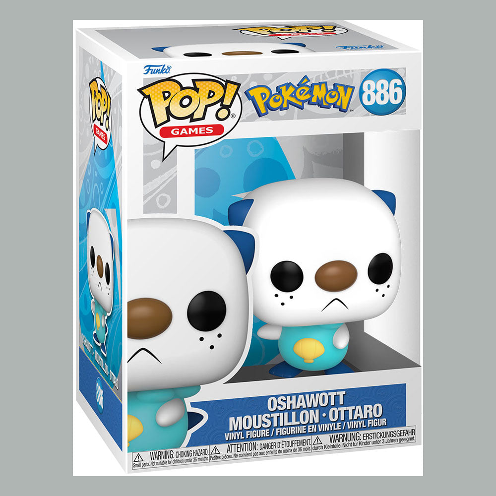 Pokemon POP! Games Vinyl Figure Oshawott (EMEA) 9 cm