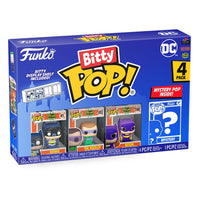 DC Bitty POP! Vinyl Figure 4-Pack Batman Adam West 2,5 cm