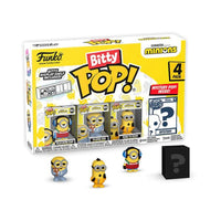 Minions Bitty POP! Vinyl Figure 4-Pack Roller Skating Stuart 2,5 cm