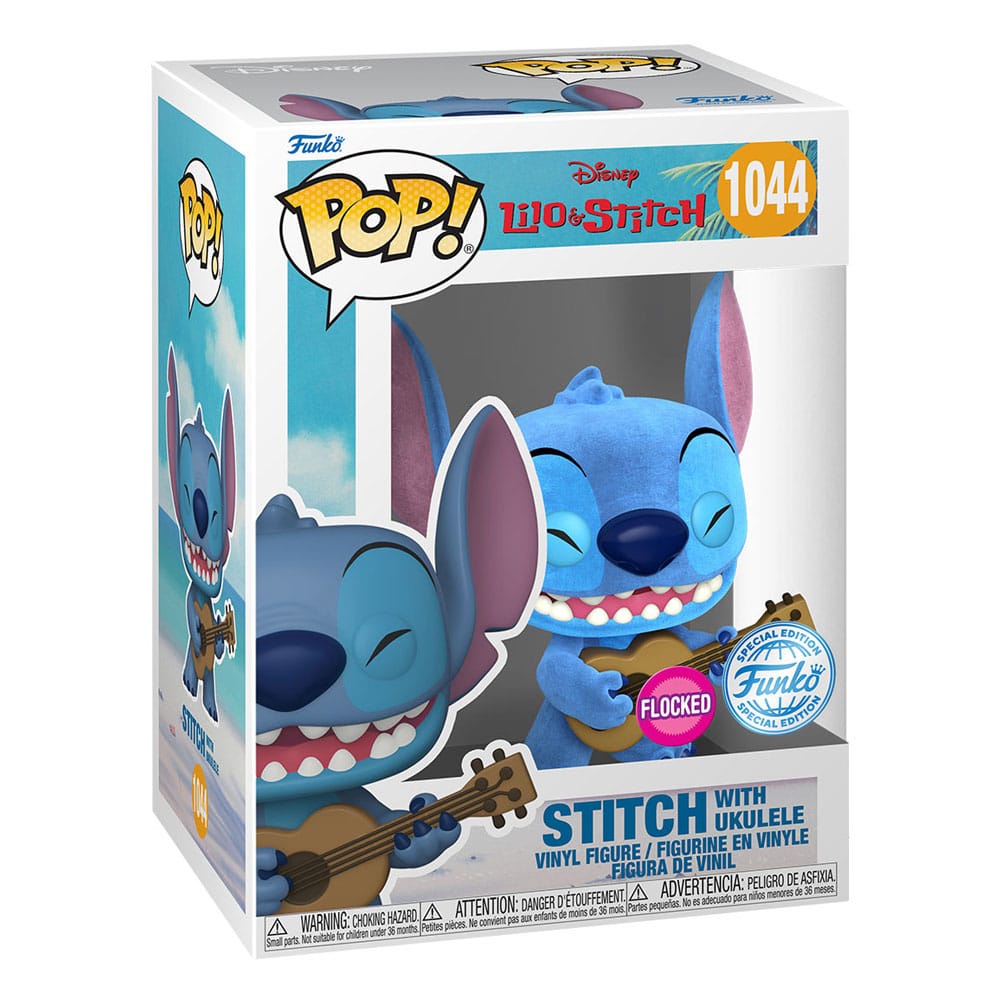 Lilo & Stitch POP! & Tee Box Ukelele Stitch (FL) Size L