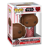 Star Wars Valentines POP! Vinyl Figure Leia (Val Choc) 9 cm