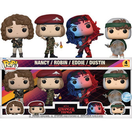 Stranger Things POP! TV Vinyl Figure 4-Pack S4 (EMEA) 9 cm