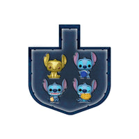 Stitch Holiday 2024 Pocket POP! Vinyl Mini figures 4-Pack Dreidel Box 4 cm