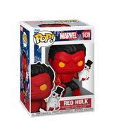 Marvel POP! Vinyl Figure Holiday Red Hulk 9 cm