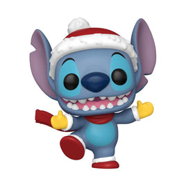 Disney POP! Vinyl Figure Holiday Stitch w/Hat 9 cm