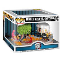 Demon Slayer: Kimetsu no Yaiba POP Moments Vinyl Figures Tengen Vs Gyutaro 9 cm