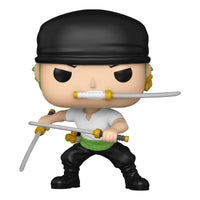 One Piece POP! Animation Vinyl Figures Zoro (Refresh) w/Ch 9 cm Assortment (6)