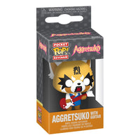 Sanrio POP! Vinyl Keychains 4 cm Aggretsuko w/Guitar Display (12)